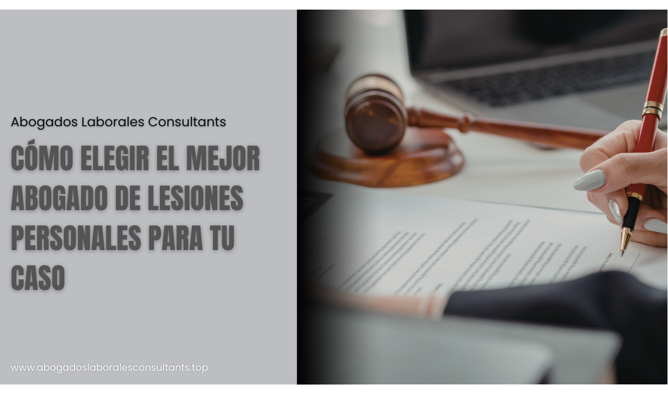 abogado de lesiones personales comparativa servicios
