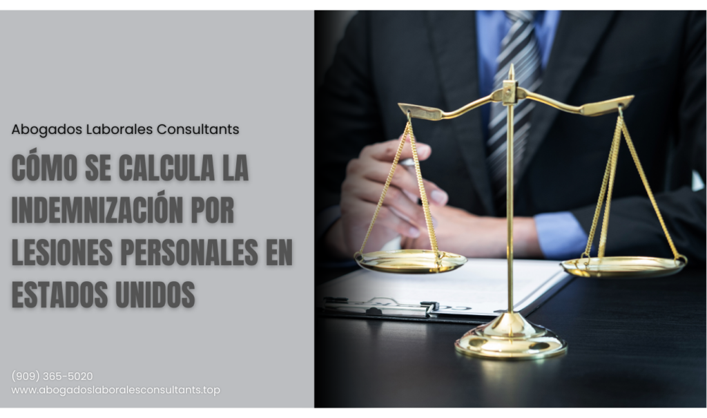 cómo calcular compensación por lesiones personales