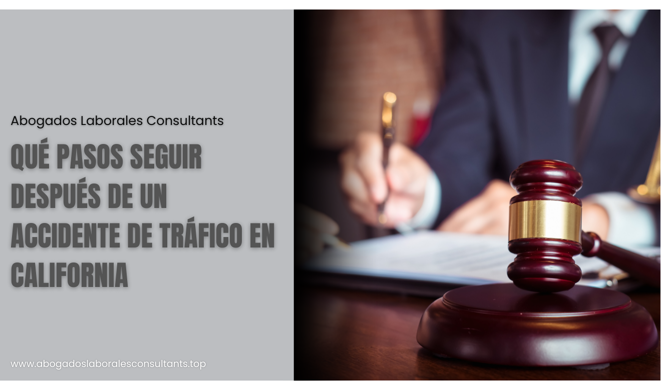 qué hacer después de un accidente