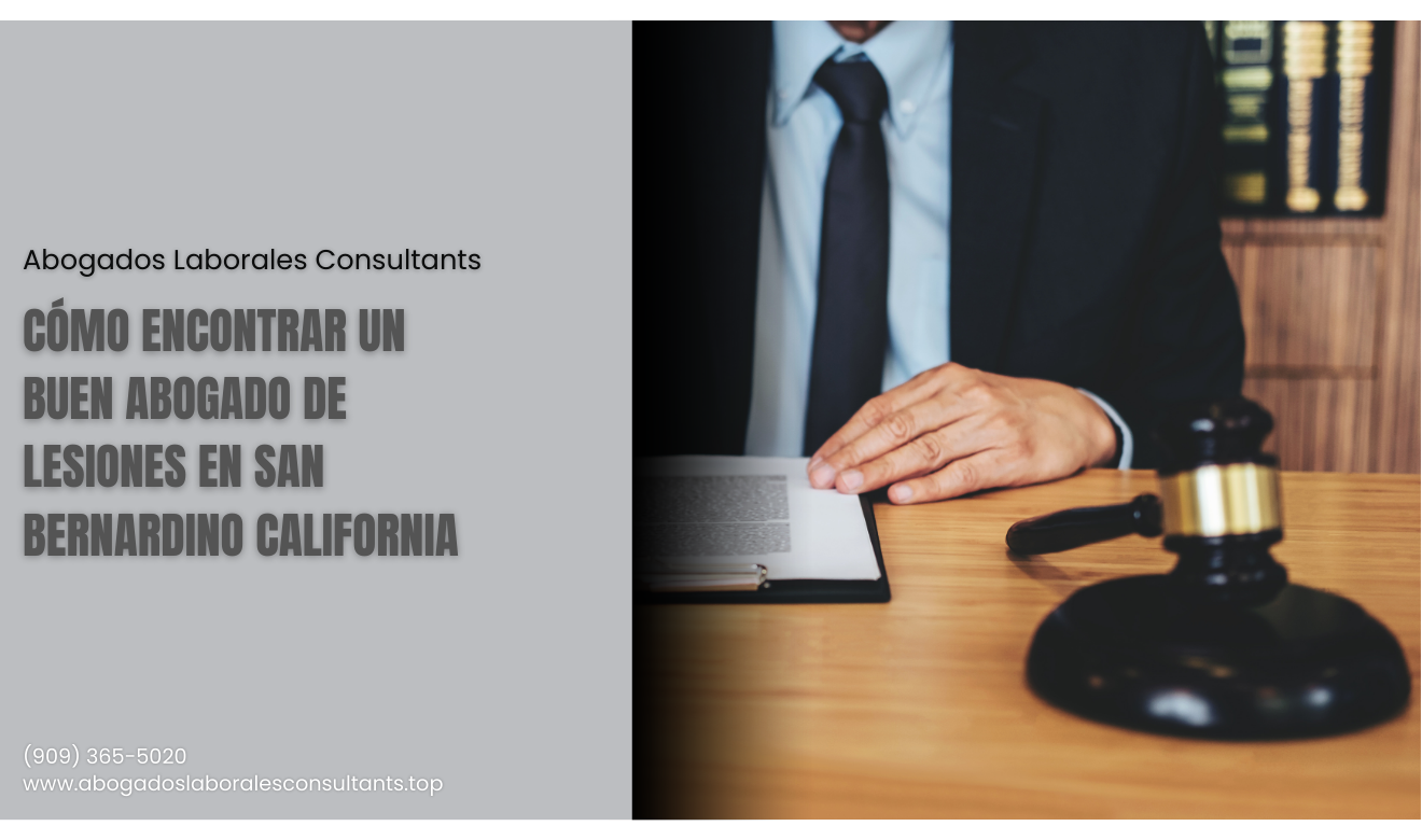 abogado de lesiones cerca de mí San Bernardino