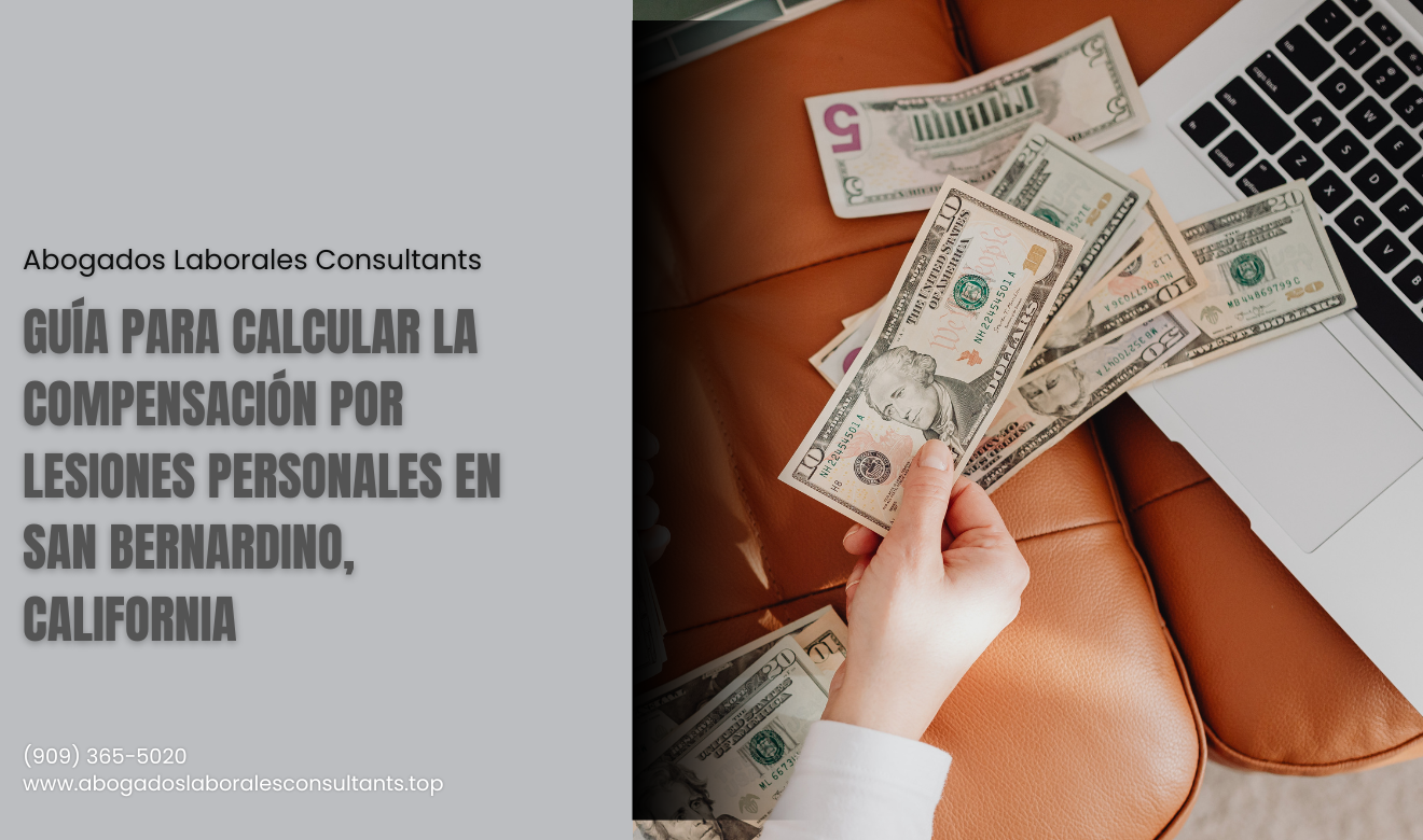 cómo calcular compensación por lesiones San Bernardino