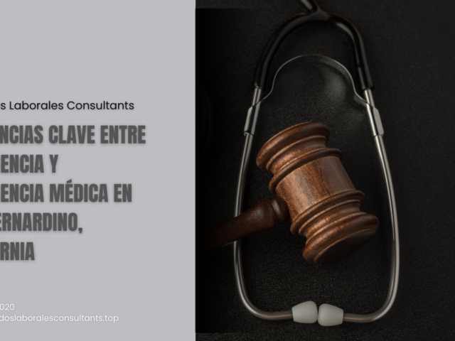 Diferencias clave entre negligencia y negligencia médica en San Bernardino, California