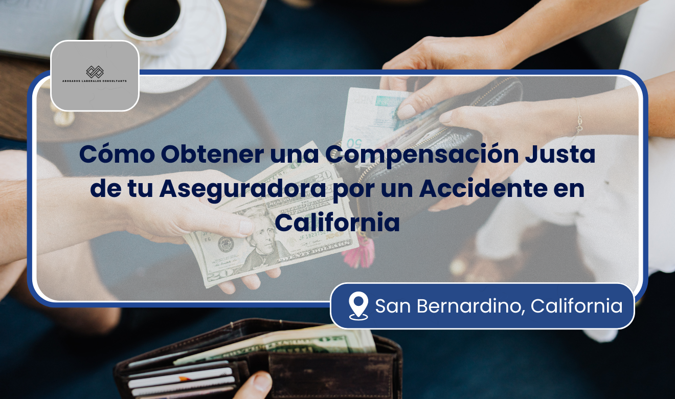 la aseguranza me ofrece poco dinero por mi accidente