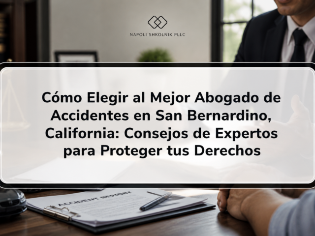 Cómo Elegir al Mejor Abogado de Accidentes en San Bernardino, California: Consejos de Expertos para Proteger tus Derechos