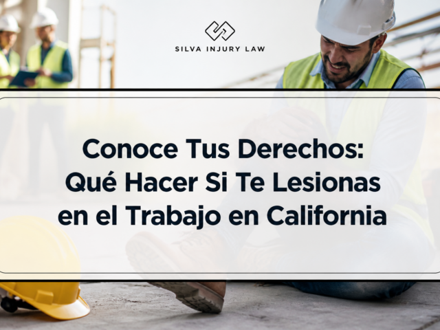 Conoce Tus Derechos: Qué Hacer Si Te Lesionas en el Trabajo en California